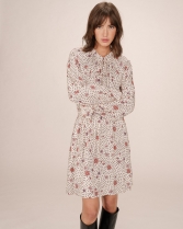 vestido sentimentale ecru