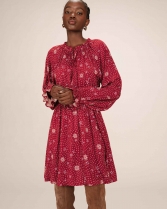 vestido sentimentale terracota