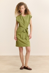 vestido valena kaki