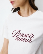 camiseta bonjour amour