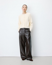 chaqueta abotonada vanille