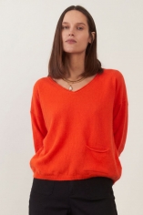 jersey de angora naranja