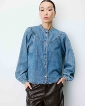 blusa vaquera azul