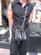 bolso pampa negro