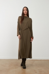 vestido mylene kaki
