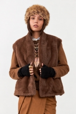 chaqueta louliana choco